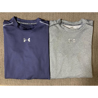 アンダーアーマー(UNDER ARMOUR)のアンダーアーマー　メンズインナー2枚セット　加圧　裏起毛(トレーニング用品)