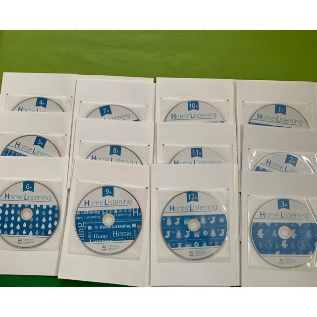 イクウェルホームリスニング CD12枚セット イクウェルホームリスニング CD12枚セット