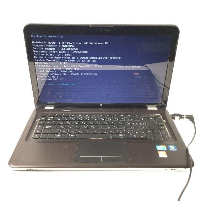 F24-HP Pavilion dv6 Notebook PC