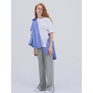 ルシェルブルー(LE CIEL BLEU)のタグ付き irene Waist Cloth Tops(シャツ/ブラウス(半袖/袖なし))