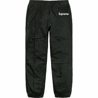 Supreme - supreme NIKE leather warm up pant Mｻｲｽﾞの通販 by