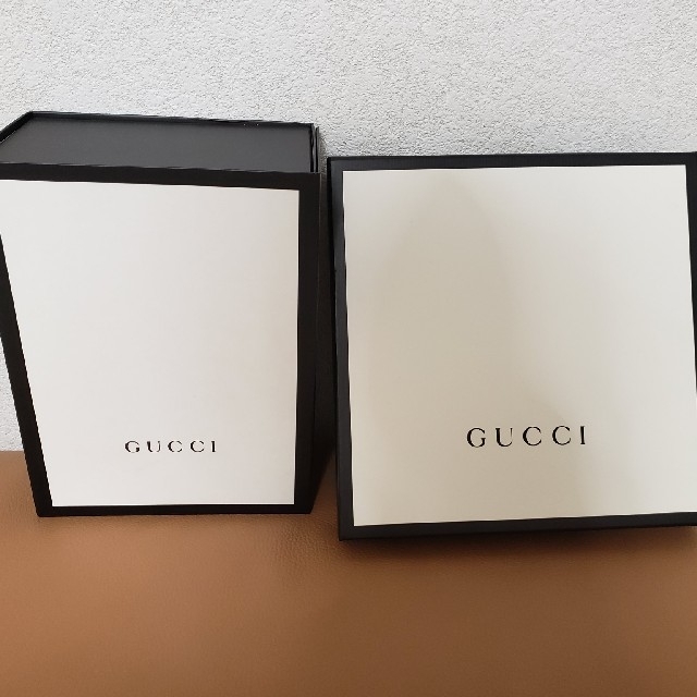 Gucci - 本物GUCCIグッチ空箱BOX2個リボンセットの通販 by parisa1's