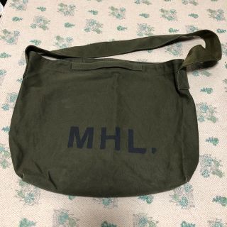 マーガレットハウエル(MARGARET HOWELL)のMHL ショルダーバッグ　カーキ(ショルダーバッグ)