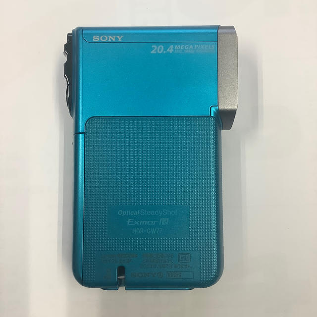 SONY HANDYCAM HDR-GW77V 防水 ブルー オプション付属
