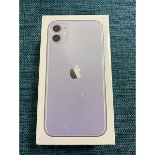 アイフォーン(iPhone)のiPhone11 64GB SIMフリー パープル(スマートフォン本体)