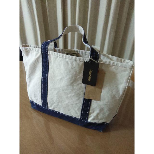 新品・タグ付き　ネイビー　L.L.Bea Canvas Tote Bag M