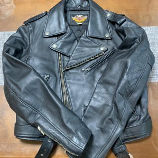 ハーレーダビッドソン(Harley Davidson)のハーレーダビットソン　レザージャケット(ダウンジャケット)