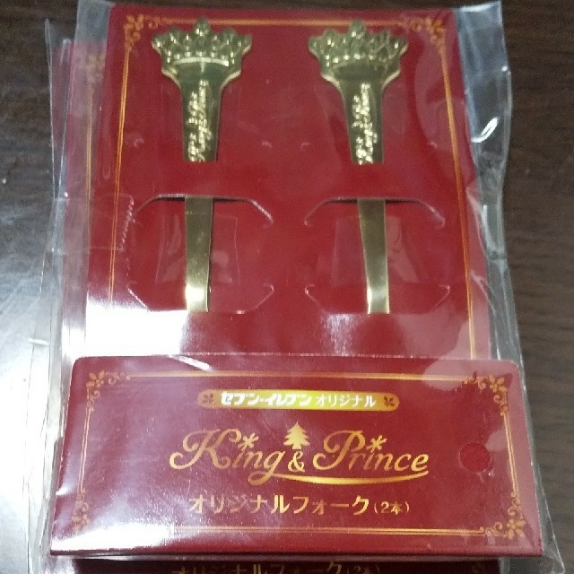 Prince(プリンス)のKing & Prince オリジナルフォーク(2本) エンタメ/ホビーのタレントグッズ(アイドルグッズ)の商品写真