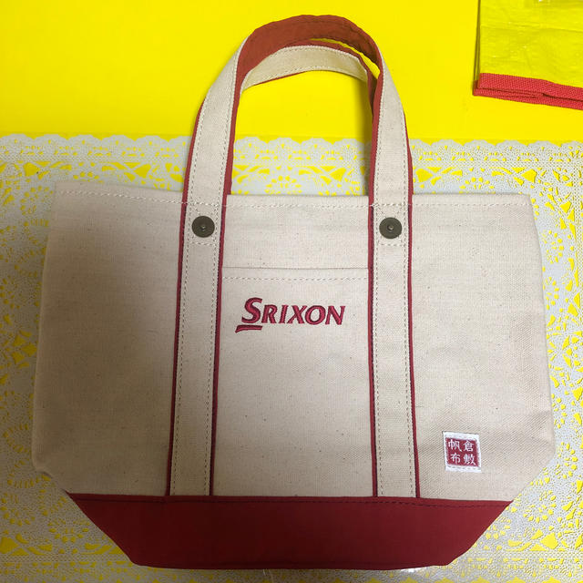 Srixon(スリクソン)のスリクソン 倉敷帆布 カートバック ゴルフ スポーツ/アウトドアのゴルフ(バッグ)の商品写真