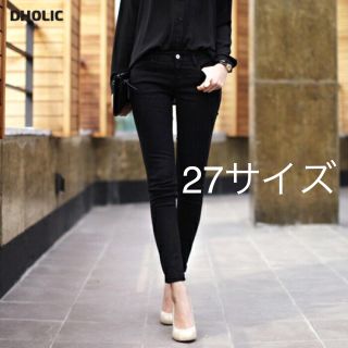 ディーホリック(dholic)のDHOLIC スキニーパンツ 27 ブラック(スキニーパンツ)