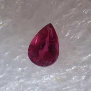 アザー(other)の鑑定済み 天然ルビー 0.318ct 裸石 本物 7月誕生石 宝石 最高 ルース(その他)