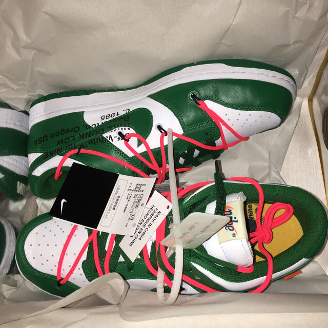 Nike dunk low off white 28 us10