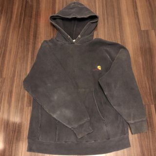 carhartt - 90s かーハートプルオーバーパーカー 刺繍タグ 黒の通販 by