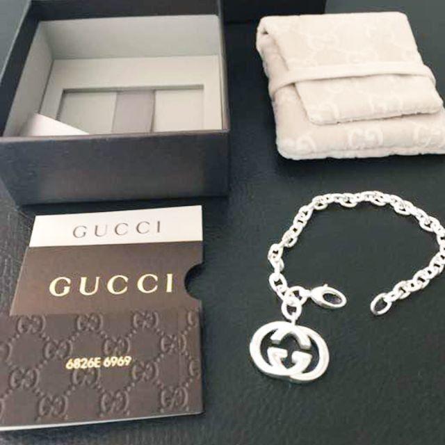 Gucci - ☆新品☆未使用☆Gucci グッチ インターロッキングGチャームブレスレットの通販 by mimi's shop