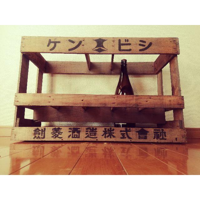 剣菱酒造株式会社 木箱 B レトロ アンティーク ビンテージ 送料無料