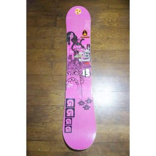 バートン(BURTON)の即乗 BURTON バートン スノーボード ドミナント 156cm チューン済(ボード)