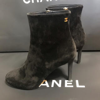 シャネル(CHANEL)のシャネル ショートブーツ 35(ブーツ)