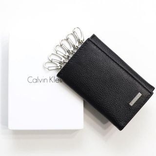 カルバンクライン(Calvin Klein)の新品 カルバンクライン キーケース 6連 ブラック スマートキーケース ケース(キーケース)