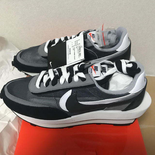 新品 nike sacai ldwaffle 黒 27cm