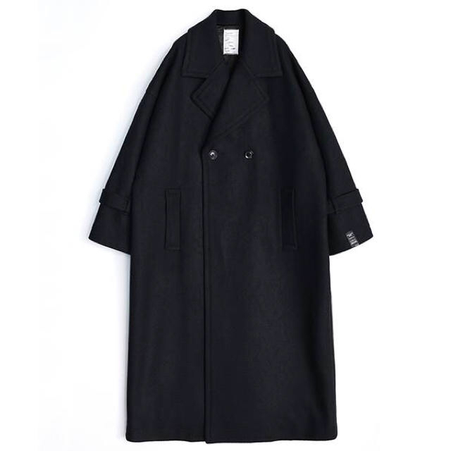 SHAREEF(シャリーフ)のシャリーフ CASHMERE MELTON LONG COAT メンズのジャケット/アウター(チェスターコート)の商品写真