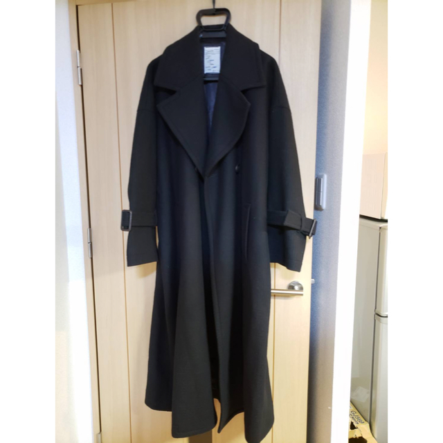 SHAREEF(シャリーフ)のシャリーフ CASHMERE MELTON LONG COAT メンズのジャケット/アウター(チェスターコート)の商品写真