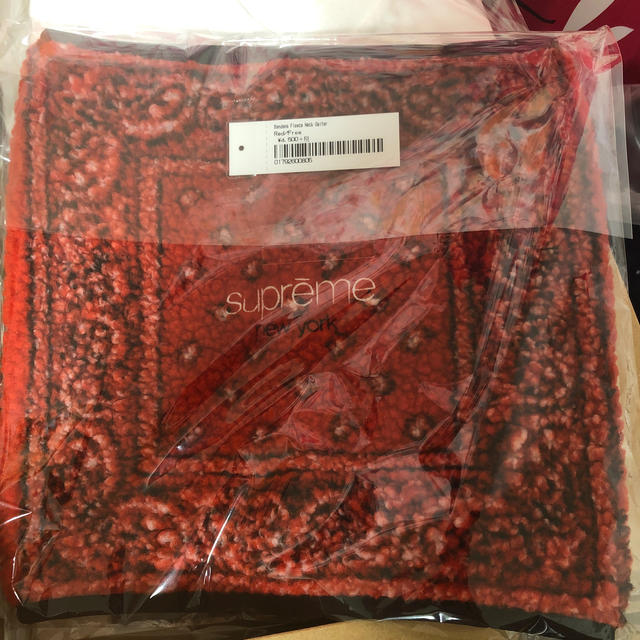 supreme bandana fleece neck gaiter