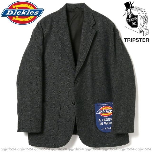 Dickies(ディッキーズ)のM★Dickies×TRIPSTER★セットアップ ツイード GREY 新品 メンズのスーツ(セットアップ)の商品写真