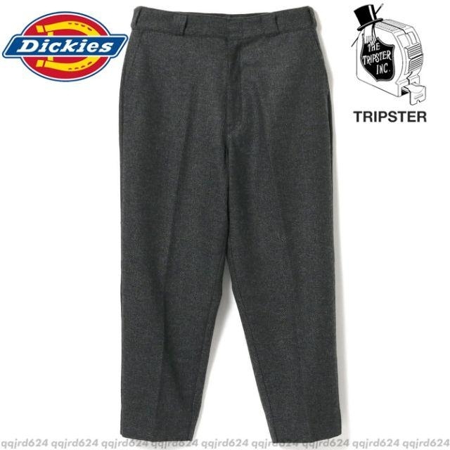 Dickies(ディッキーズ)のM★Dickies×TRIPSTER★セットアップ ツイード GREY 新品 メンズのスーツ(セットアップ)の商品写真