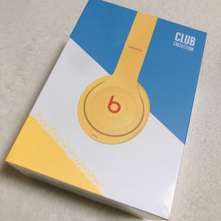 ビーツバイドクタードレ(Beats by Dr Dre)のbeats solo 3 wireless yellow(ヘッドフォン/イヤフォン)