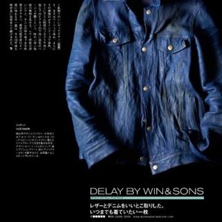 ❤️玄関先迄納品❤️ Delay by win&sons 3rdタイプ ディアスキン