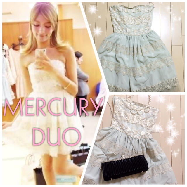 MERCURYDUO(マーキュリーデュオ)のローラ着用♡MERCURY人気ミニワンピ レディースのワンピース(ミニワンピース)の商品写真