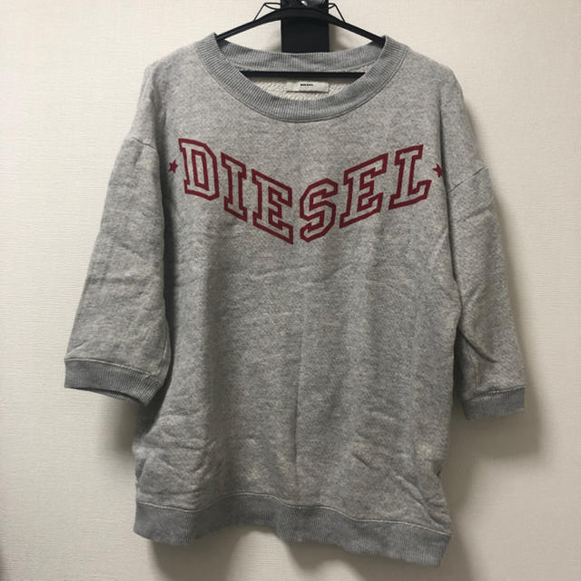 DIESEL(ディーゼル)のdiesel 七分丈トレーナー レディースのトップス(トレーナー/スウェット)の商品写真