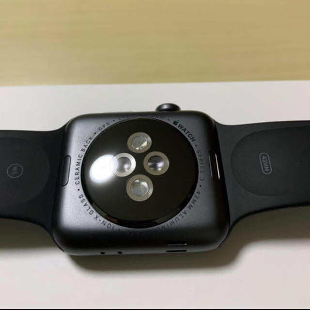 Apple Apple Watch series3 セルラー42mmの通販 by シン's shop｜アップルウォッチならラクマ Watch - アップルウォッチ お得即納