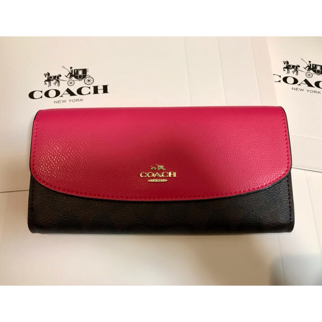 ドゥ グリソゴノ偽物n級品 | COACH - COACH シグネチャー F54022 長財布 ☆ エンベロープ の通販 by Candy's shop