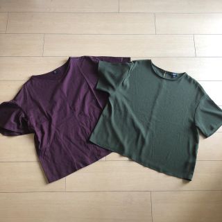 ユニクロ(UNIQLO)のユニクロ　レディース(Tシャツ(半袖/袖なし))