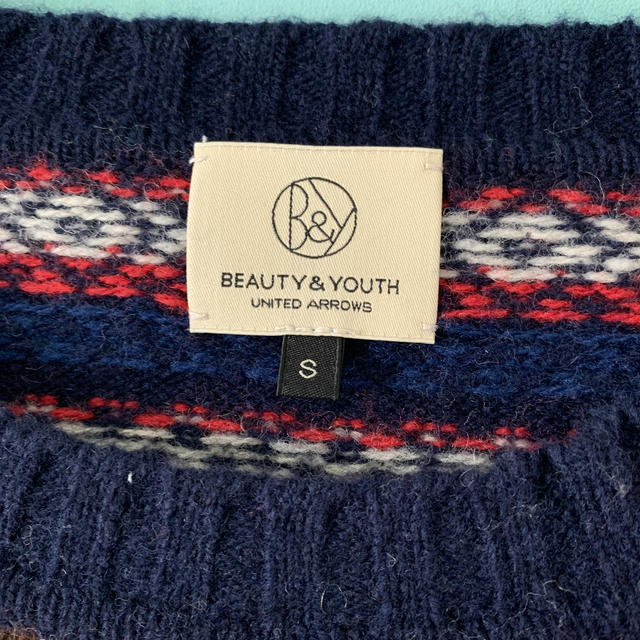 BEAUTY&YOUTH UNITED ARROWS - ビューティ&ユース フェアアイル柄