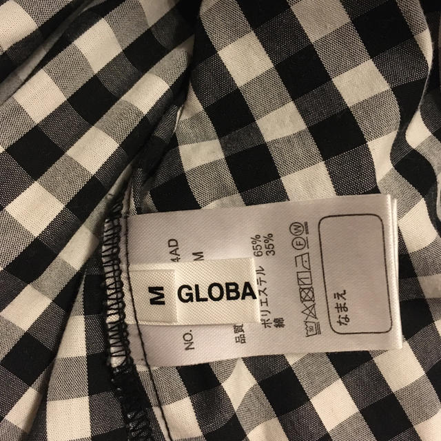 GLOBAL WORK(グローバルワーク)の⭐︎まぁ1104様 専用⭐︎ GLOBAL WORK チェックシャツ　M キッズ/ベビー/マタニティのキッズ服女の子用(90cm~)(Tシャツ/カットソー)の商品写真