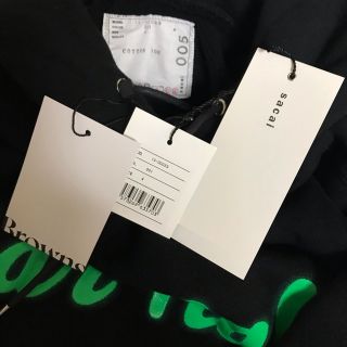 Sacai Bar Italia パーカー サカイ 未使用品