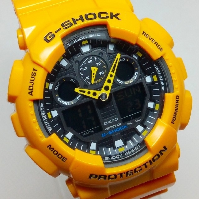 バンブルビーカラー GA-100A-9AJF G-SHOCK