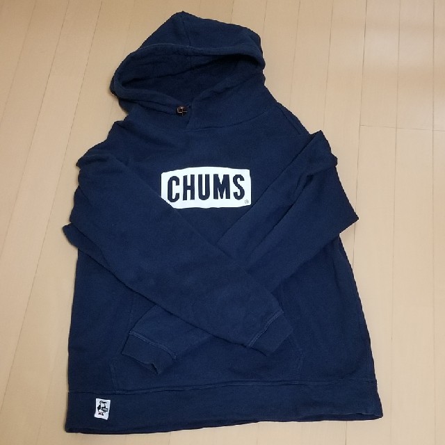 CHUMS(チャムス)のCHUMS　ネイビーパーカーLサイズ 　 メンズのトップス(パーカー)の商品写真