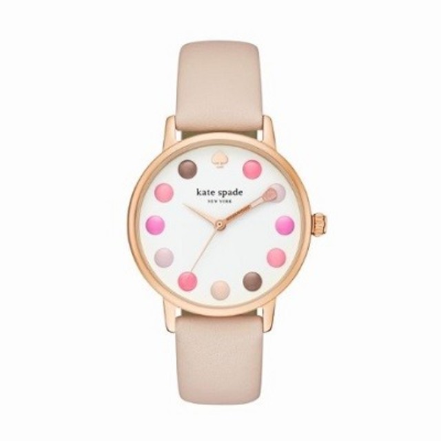 【新品未使用】kate spade 腕時計 メイクアップパレット メトロ ドット