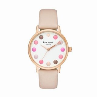 ケイトスペードニューヨーク(kate spade new york)の【新品未使用】kate spade 腕時計 メイクアップパレット メトロ ドット(腕時計)