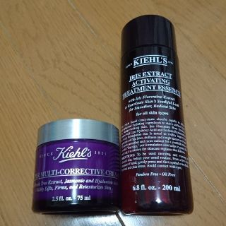 キールズ(Kiehl's)のﾔﾏﾄ便 IRISｴｯｾﾝｽ+75ﾐﾘﾏﾙﾁｺﾚｸﾃｨﾌﾞｸﾘｰﾑ(フェイスクリーム)