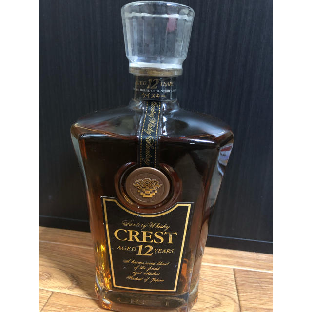 SUNTORY CREST12年 クレスト 700ml 終売 響マーク