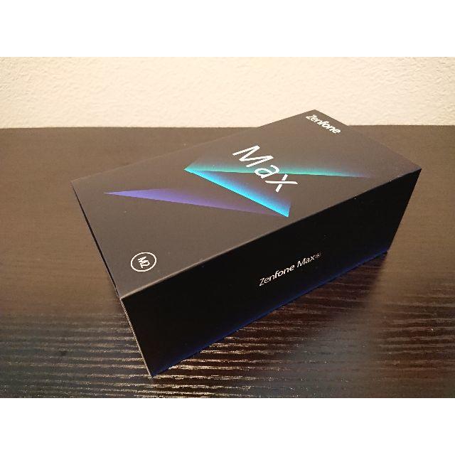 スマートフォン本体【新品】ZenFone Max M2 スペースブルー SIMフリー