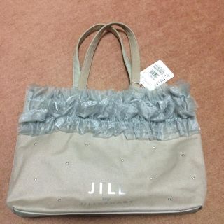 ジルバイジルスチュアート(JILL by JILLSTUART)のジルバイ♡A4フリルバック(トートバッグ)