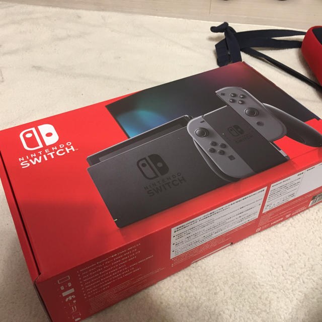 ニンテンドースイッチ 新型 グレー