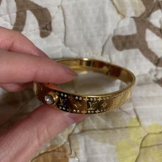 LOUIS VUITTON - LOUIS VUITTON リジットブレスレット・ナノグラム