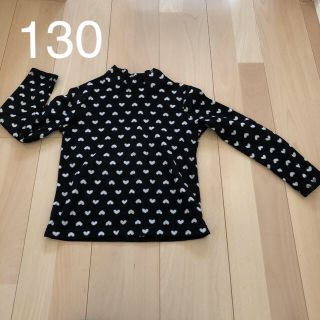 ユニクロ(UNIQLO)の女の子　130 タートルネック　(ニット/セーター)