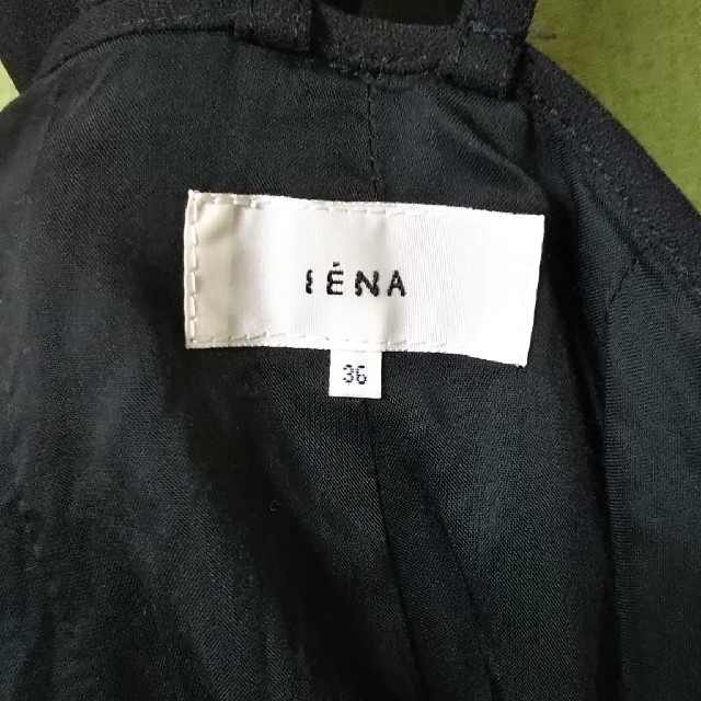 IENA(イエナ)のshin様専用☆IENA サロペット 黒 レディースのパンツ(サロペット/オーバーオール)の商品写真